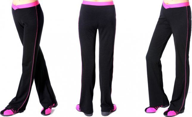 Штаны для фитнеса Sasha 9188 брюки ( длинные ) женские Прямые